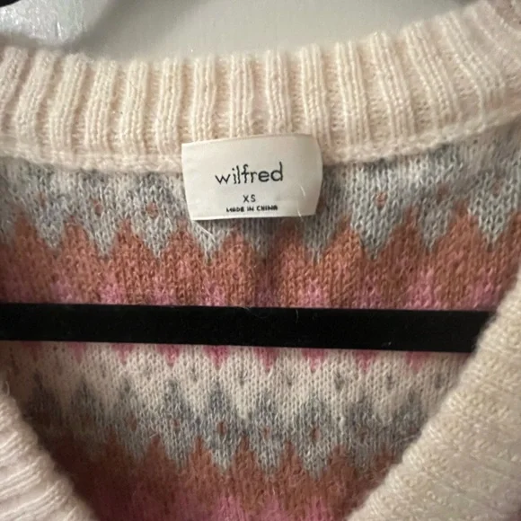 WILFRED Mohair Striped Cardigan - Picture 2 of 2